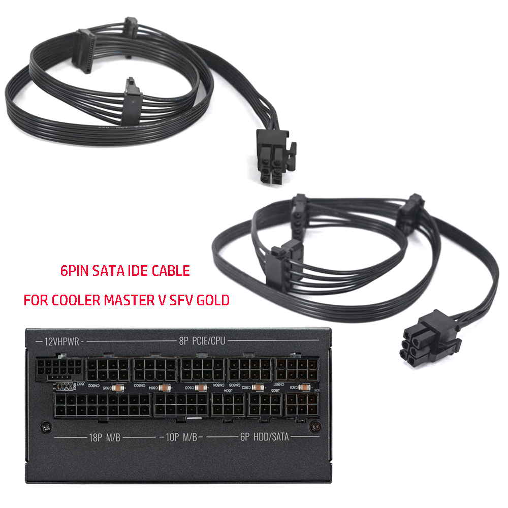 Kabel 6PIN PCIE DO 3*SATA Mole – Sfx Power Supply 850W Gold recenzja i cena